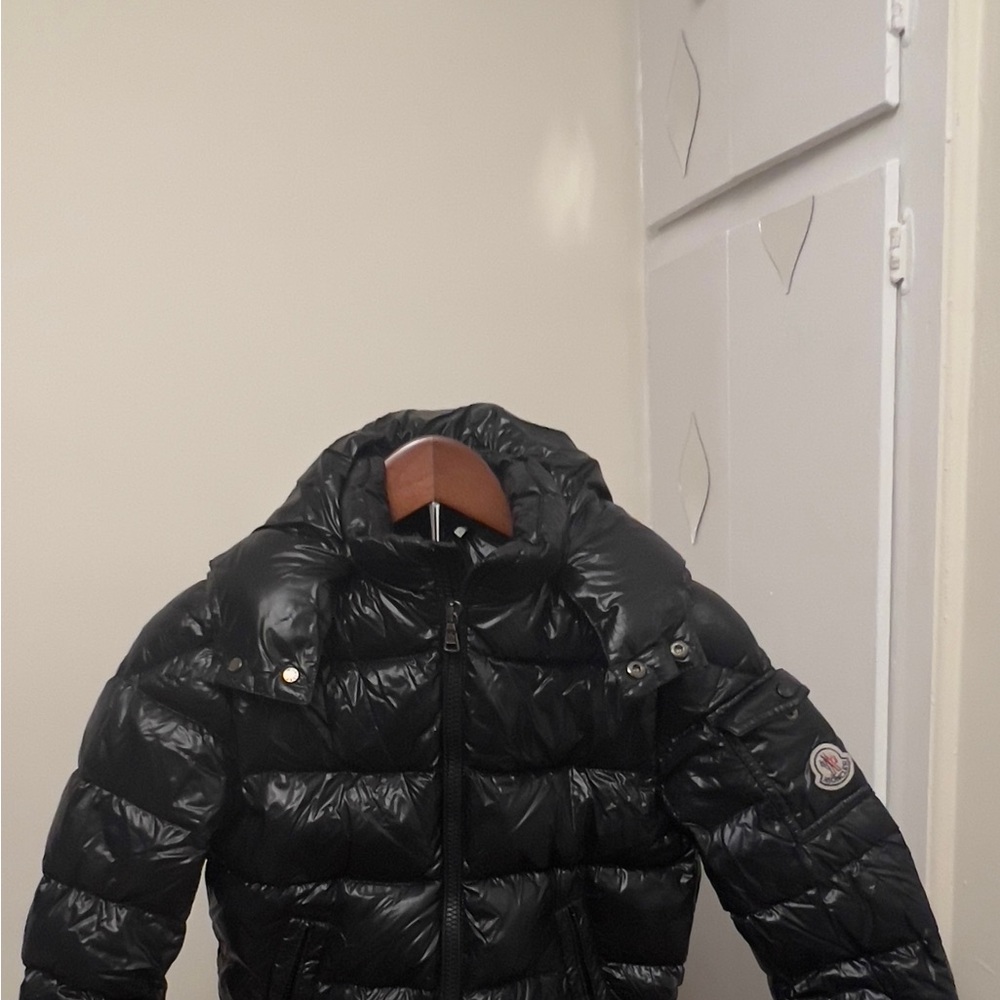 Moncler Black Puffer Jacket for Men